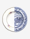 SELETTI SELETTI HYBRID FILLIDE PRINTED PORCELAIN SOUP PLATE 25.4CM,11256554