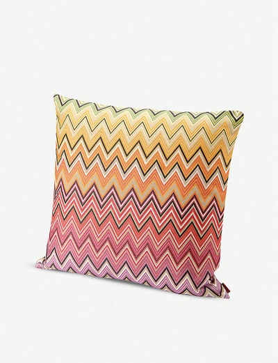 Missoni Yanai Cotton Cushion 50cm X 50cm In Multi