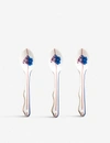 Seletti Hybrid Armilla Bone China Porcelain Spoons Set Of Three