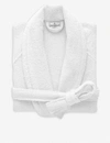 Yves Delorme Blanc Etoile Cotton-blend Robe Xxl In Blanc