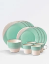 ROYAL DOULTON ROYAL DOULTON 1815 AQUA PORCELAIN 16-PIECE SET,84712882