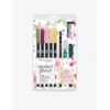 TOMBOW WATERCOLOUR FLORAL STATIONERY SET,R03652619