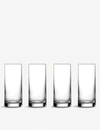 Waterford Marquis Moments Crystal-glass Highball Glasses Set Of Four