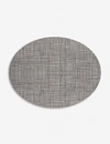 Chilewich Basketweave Oval Placemat 36 X 49 Cm
