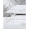 The White Company Adeline Cotton Percale Standard Oxford Pillowcase In White