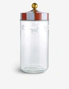 Alessi Nocolor Circus Glass Jar 25cm In Nocolor