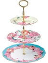 ROYAL ALBERT ROYAL ALBERT MIRANDA KERR THREE-TIER BONE CHINA CAKE STAND,41049136