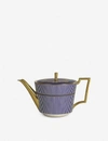Wedgwood Anthemion Blue Fine Bone-china Teapot 1l