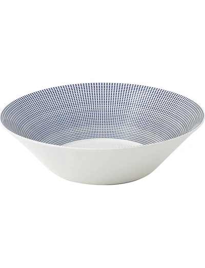 ROYAL DOULTON ROYAL DOULTON PACIFIC DOT SERVING BOWL,53548856