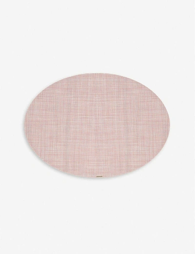 Chilewich Mini Basketweave Oval Placemat 36x49cm