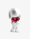 LEBLON DELIENNE LIMITED EDITION SNOOPY HEART LIFE-SIZE CHROME FIGURINE 95CM,R03652025