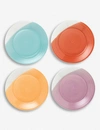 Royal Doulton 1815 Bright Colours Porcelain Dinner Plates Set Of Four 28cm