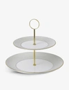 Wedgwood Gio Gold Two-tier Cake Stand