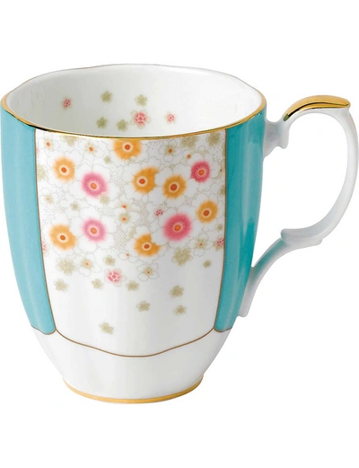 ROYAL ALBERT 100 YEARS MINT DECO MUG (1930'S),66507482