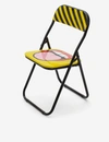 SELETTI SELETTI NONE BLOW METAL AND PVC FOLDING CHAIR 46CM,23456385