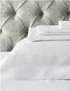 The White Company White Row Cord Egyptian-cotton Single Flat Sheet 275x180cm Single In White
