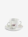 Seletti Kintsugi N1 Porcelain Coffee Cup And Saucer