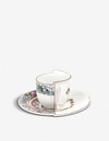 Seletti Tamara Hybrid Porcelain Coffee Cup And Saucer