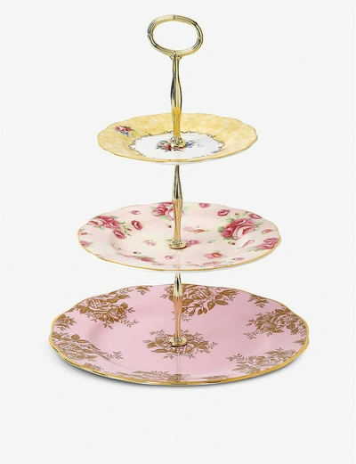 ROYAL ALBERT 100 YEARS 3 TIER CAKE STAND,97768494