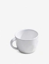 THE WHITE COMPANY THE WHITE COMPANY WHITE PORTOBELLO STONEWARE MUG 7.7CM,17183691