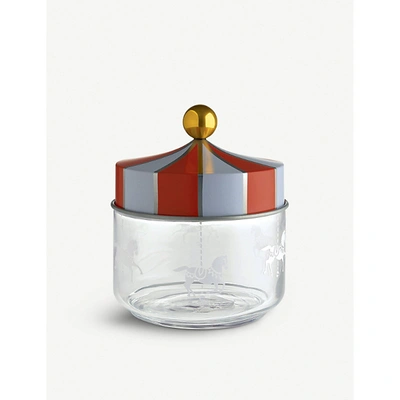 Alessi Nocolor Circus Glass Jar 13cm
