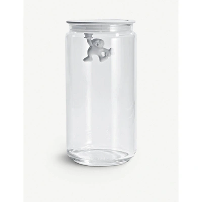 Alessi White Gianni 140cl Glass Container