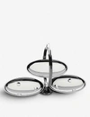 Alessi Anna Gong Folding Stainless Steel Cake Stand