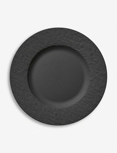Villeroy & Boch Black Manufacture Rock Porcelain Dinner Plate 27cm