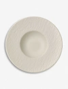 Villeroy & Boch Manufacture Blanc Porcelain Pasta Plate 29cm In White