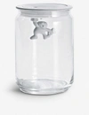 Alessi Gianni 90cl Glass Container In White