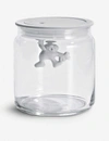 Alessi White Gianni 70cl Glass Container In White