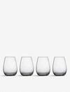 WATERFORD WATERFORD MARQUIS MOMENTS STEMLESS WINE GLASSES SET OF FOUR,26217540