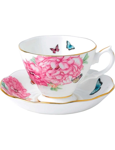 ROYAL ALBERT MIRANDA KERR FRIENDSHIP TEACUP AND SAUCER,41049013