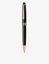 MONTBLANC MEISTERSTÜCK CLASSIQUE ROSE GOLD-COATED PRECIOUS RESIN BALLPOINT PEN,R03669710