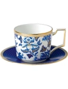 Wedgwood Hibiscus Iconic Teacup And Saucer
