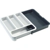 Joseph Joseph Drawerstore Expandable Cutlery Tray In Grey/grey