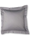 Yves Delorme Platine Triomphe Square Pillowcase Square In Platine
