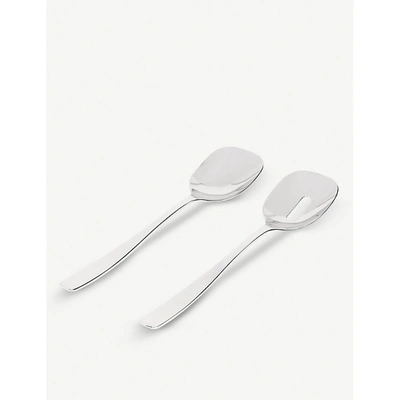 Alessi Stainless-steel Salad Set Of Two