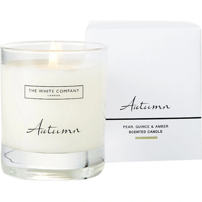 The White Company Autumn Signature Candle 140g In No Colour