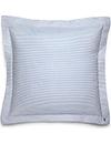 Polo Ralph Lauren Blue Oxford Square Pillow Case Square In Blue