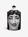 FORNASETTI LA FEMME AUX MOUSTACHES SCENTED CANDLE 300G,1079-2001479-FCAN300MUS