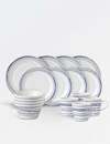 ROYAL DOULTON ROYAL DOULTON PACIFIC LINES PORCELAIN 16-PIECE DINNER SET,547-10010-40021448