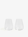 LSA LSA WINE CULTURE WATER GLASS SET OF TWO,16139832