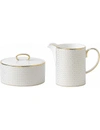 Wedgwood Arris Sugar Bowl And Cream Jug