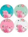 Royal Albert Miranda Kerr Friendship Accent Plate, Set Of 4 In Multi