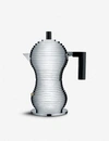 Alessi Pulcina Aluminium Casting Espresso Coffee Maker 26cm In Nocolor