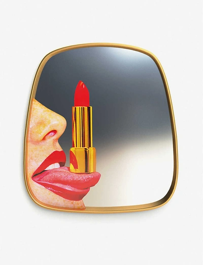 SELETTI X TOILETPAPER TONGUE-PRINT MIRROR,R00137316