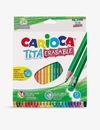 CARIOCA TITA ERASABLE COLOURED PENCILS SET OF 24,R03645876