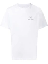 Arc'teryx Emblem Logo-print Cotton-jersey T-shirt In White