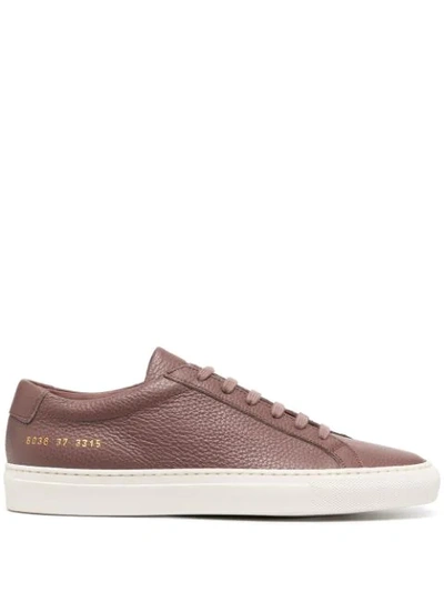 Common Projects Achilles Low-top Trainers In Pink